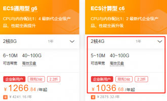 2020年阿里云双11活动月付云服务器年付更便宜